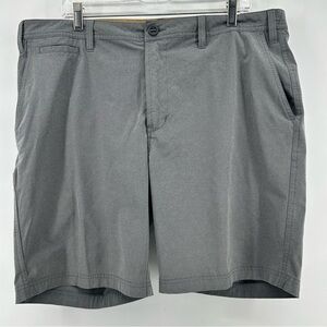 Orvis Chino Tech Shorts Men's Size 38 Fishing Outdoors Stretch Gray Pockets